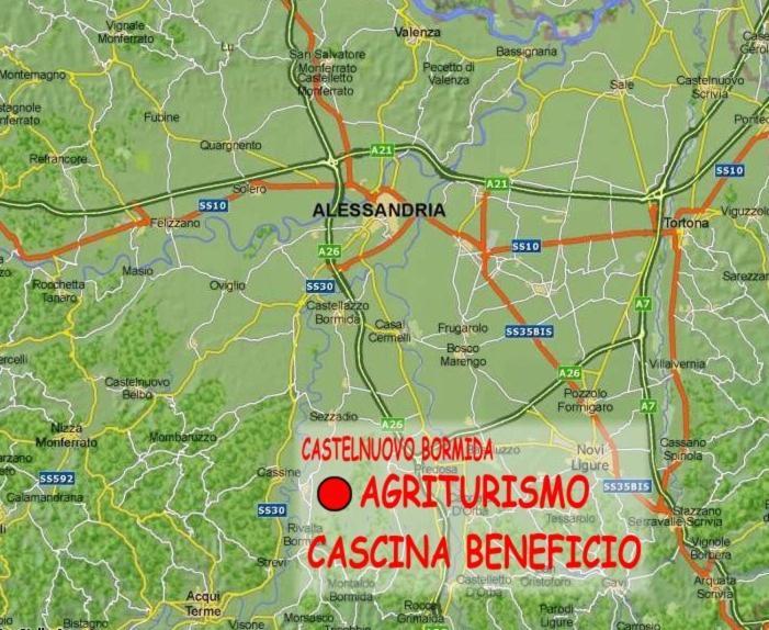 Cascina Beneficio Villa Castelnuovo Bormida ภายนอก รูปภาพ